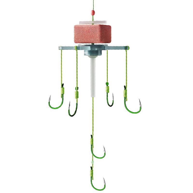 Zhan Lian Yong Floating Fishing Rig: Special Hook & Line Set for Sea Rod, Ideal for Water Monsters