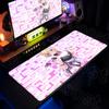 Kawaii Girl Kurumi Noah Mouse Pad Hololive Large Non-slip Computer Keyboard Mats PC Gaming Accessories XXL Office Cabinet Carpet