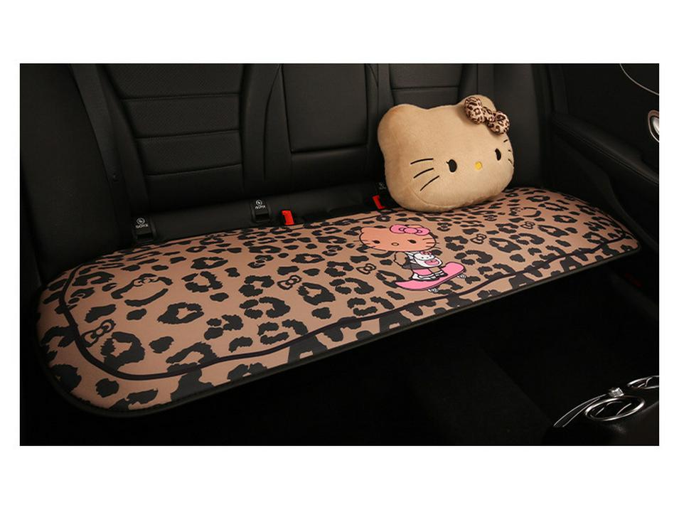 Leopardenmuster Kätzchen Autositzkissen für Damen, Kompatibel mit Honda Crider, Fit, Accord und CRV