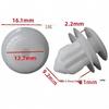 Door Panel Buckle for Hyundai Models: Elantra, Sonata, Tucson, Lingxiang, Yuedong, Yanshent, Shengdafei - Part 6221713010