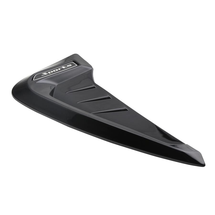 Universal 3D Black Car Side Wing Air Flow Fender Grill Intake Vent Trim Sticker