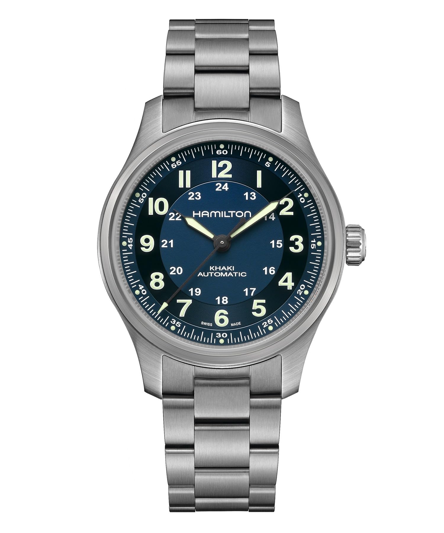 

HAMILTON Watch Genuine Warranty Khaki Field Titanium Mechanical Automatic Winding H70545140 Gent Imported [Hamilton] [Regular Goods]