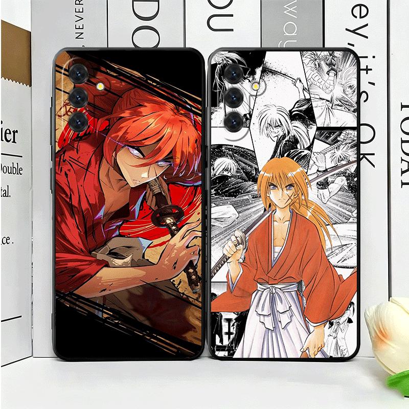 Rurouni Kenshin Anime Soft Phone Case for Samsung A17 A37 A57 A16 A26 A36 A56 A15 A25 A35 A55 A14 A24 A34 A54 A13 A23 A33 A53 A5