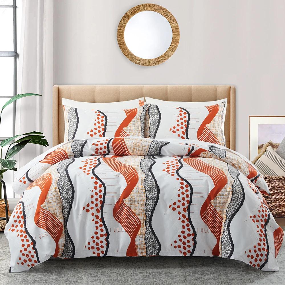 Girly Galaxy Duvet Cover,Reversible Dreamy Pink Grey Gradient Comforter Cover,Watercolor Starry Sky Glittering Stars Bedding Set