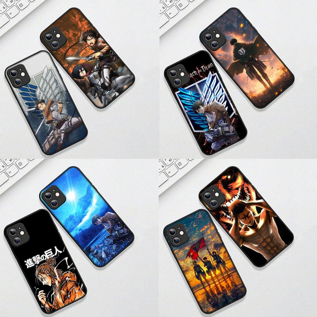 Levi Attack On Titan Eren Jaeger Phone Case for OPPO A80 A18 A16 A40 A17 A15 A38 A78 A79 A54 A57 A12 A60 4G 5G Protective Cover
