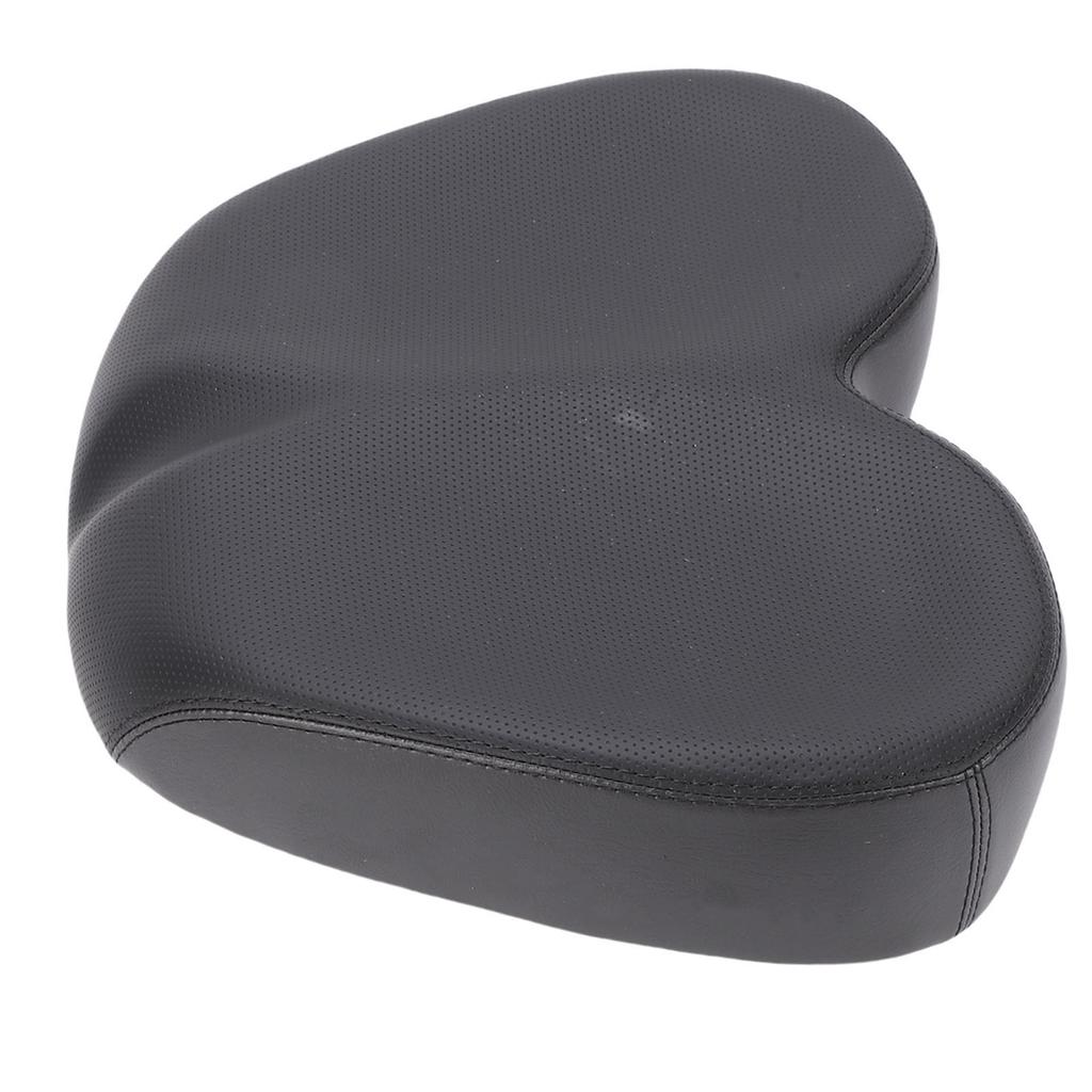  Noseless Wide Bike Seat Cushion Shock Absorbing for Mountain Bike 