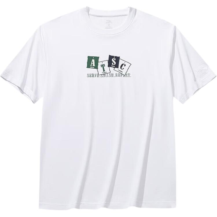 Anta Comfortable Versatile Pullover Short Sleeve T-Shirt Men tops 152638107-1 S