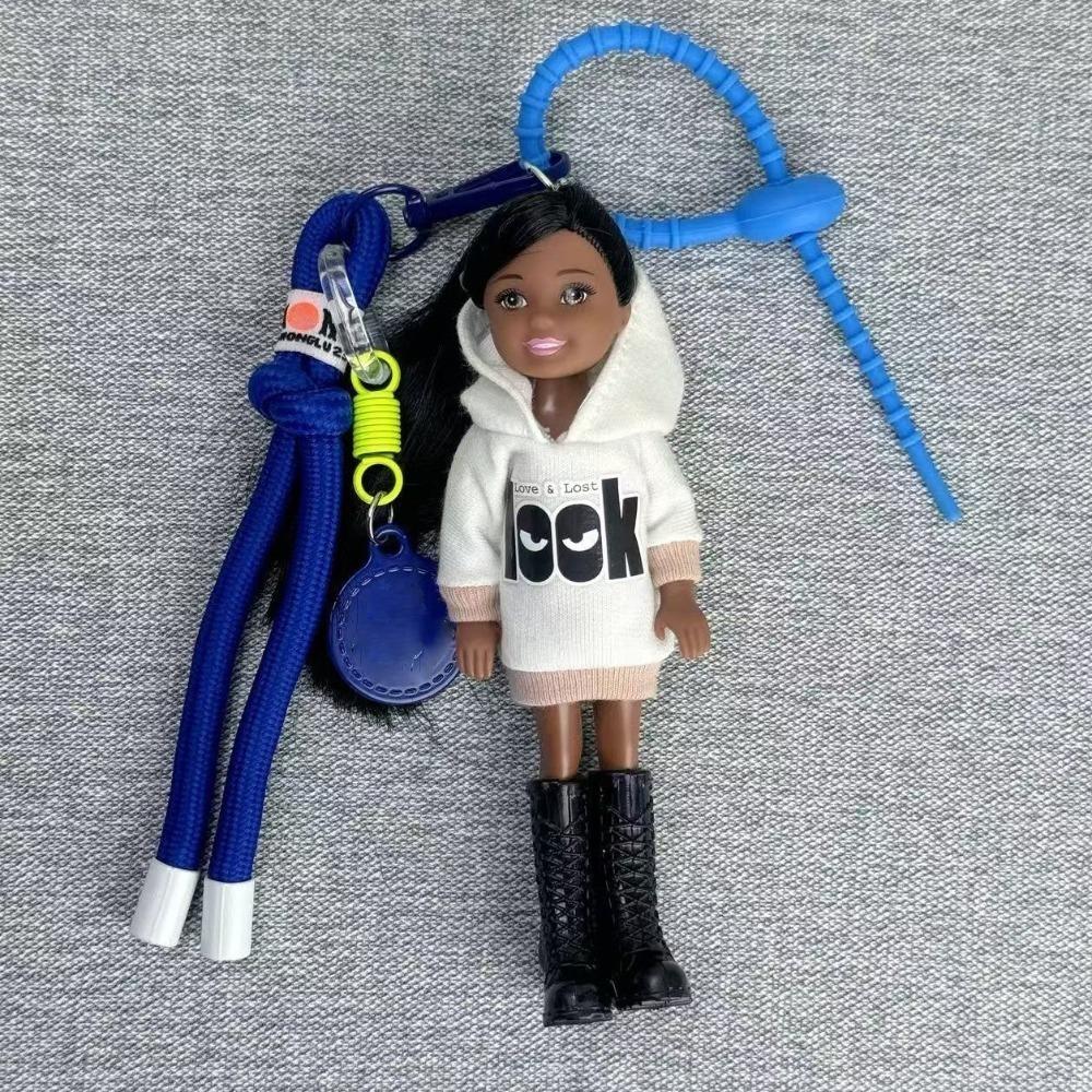 Ciepły Codzienny Wisiorek Księżniczki Brelok Ozdoba do Zawieszenia na Plecaku DIY Urok do Ubrań Torby Brelok do Kluczy Samochodowych Dekoracja Torby Dla Lalki