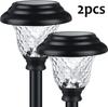 Solar Outdoor Lights New Garden Lamps Powered Waterproof Landscape Path for Yard Backyard Lawn Patio Decorative LED Lighting