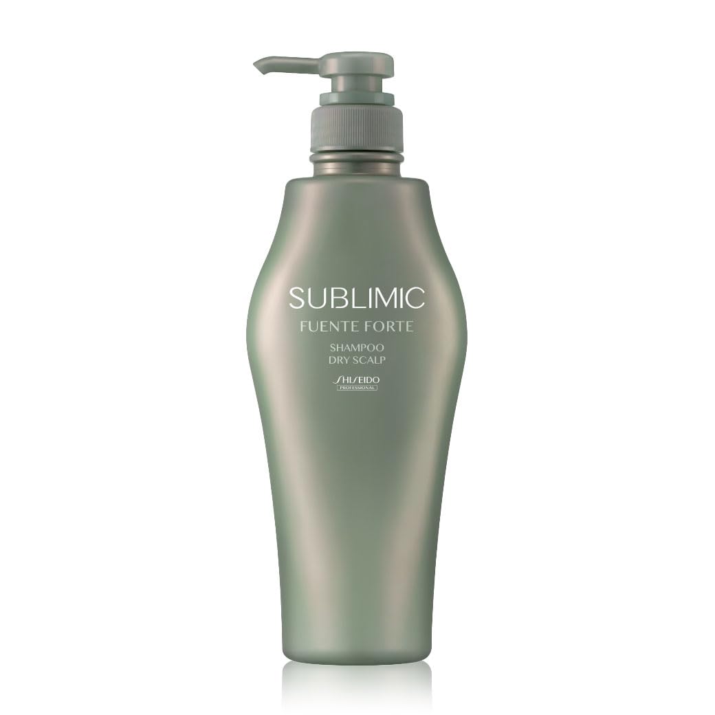 Shiseido Professional Sublimic Fuente Forte Shampoo DS dry 500mL (for scalp) зелёный