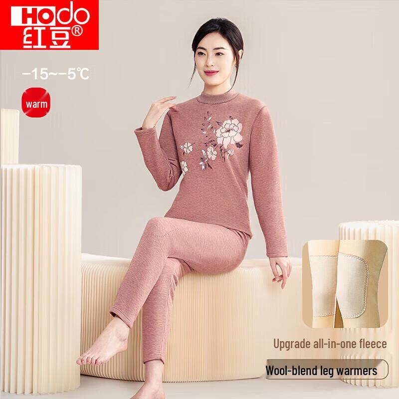 

Женский комплект термобелья Hongdou с плюшевой подкладкой, очень теплый L