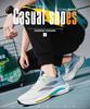 2025 New Men's Shoes Fashion Versatile Sports and Leisure Shoes Student Soft-soled Korean Version Trend Low-top Breathable Running Shoes