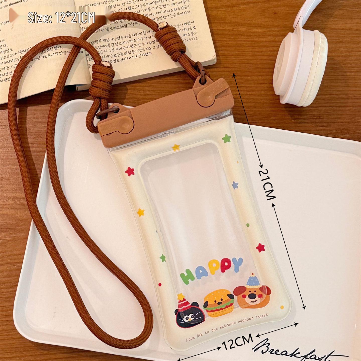 

Waterproof Large Touch Screen Phone Bag for Swimming, Diving, and Rafting