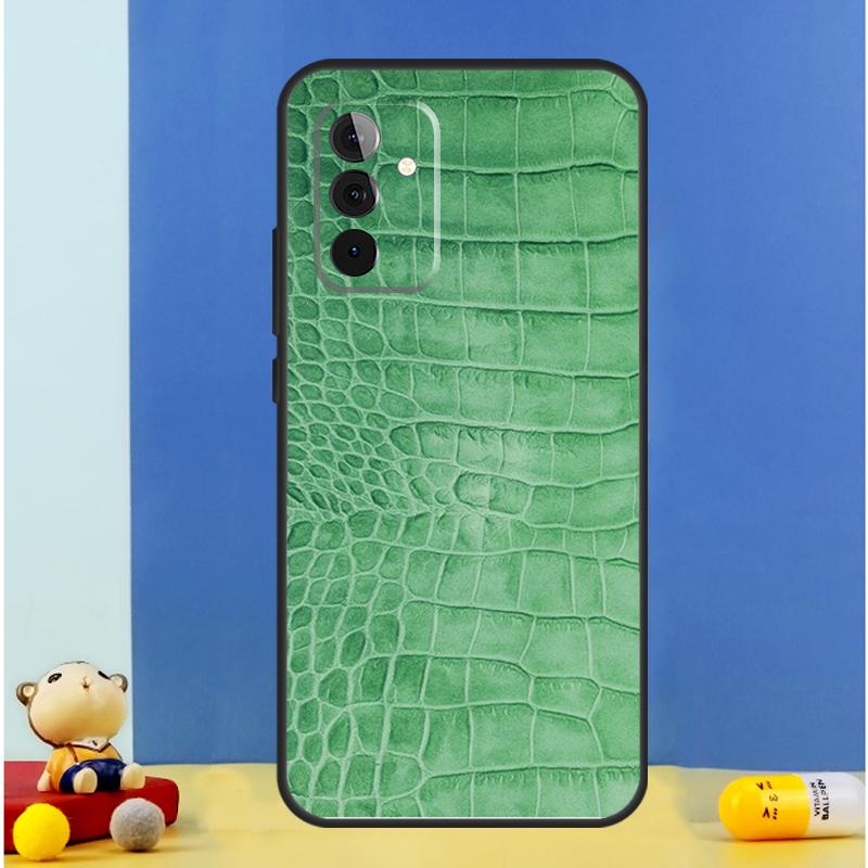 Crocodile Pattern Print Case For Samsung Galaxy A54 A34 A14 A13 A23 A33 A53 A52 A32 A12 A56 A36 A16 A15 A35 A55 A17