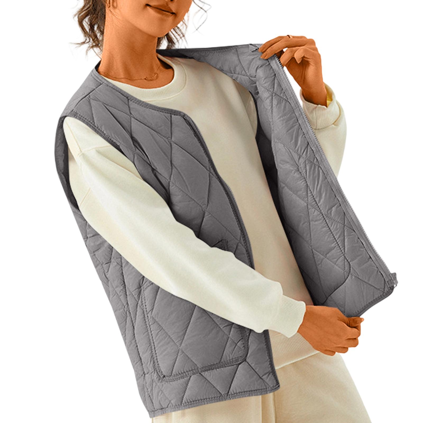 

Women s Fashion Light Jacket Stand Collar Multicolor Zipper Button Coat XXXL