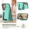 For Samsung Galaxy S24 Ultra CX01 Magnetic Case TPU+PU Leather Phone Back Cover with Detachable Card Holder