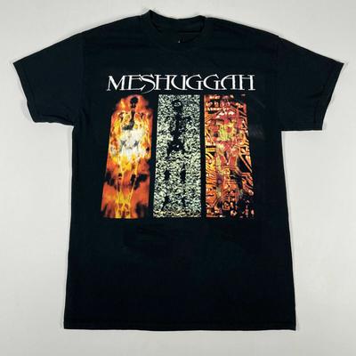 Collection Meshuggah Band Short Sleeve Full Size Unisex Black T-Shirt Unisex T-Shirt