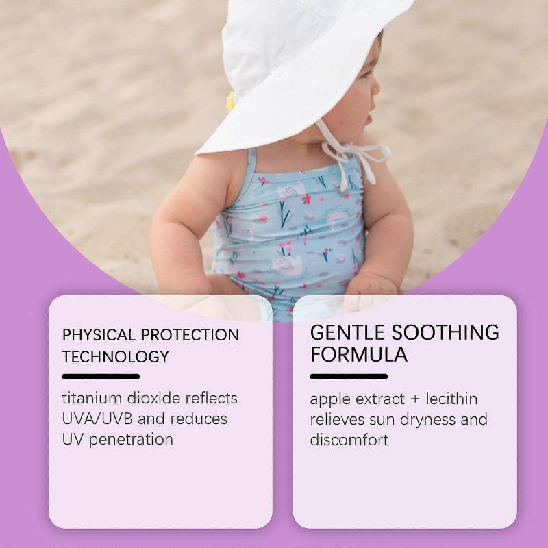 Gesichtssonnencreme LSF 50+ mit Apfelextrakt, parfümfrei für empfindliche Haut, reduziert Hautirritationen