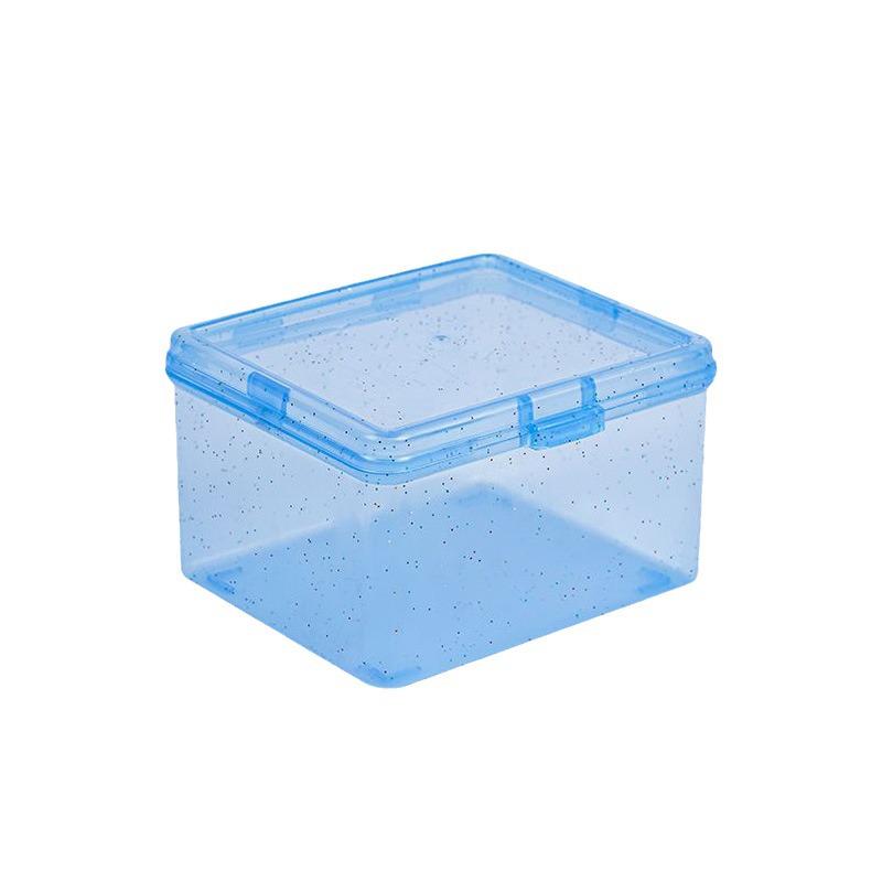Transparent Dustproof Card & Coin Organizer with Lid for Kids & Students