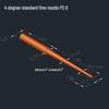 Extra Long EDM Electrode Rod for Submarine Gate Injection - Purple and Tungsten Copper