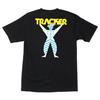 Tracker Trucks TRACKERMAN LOGO Skateboard T Shirt BLACK Unisex T-Shirt