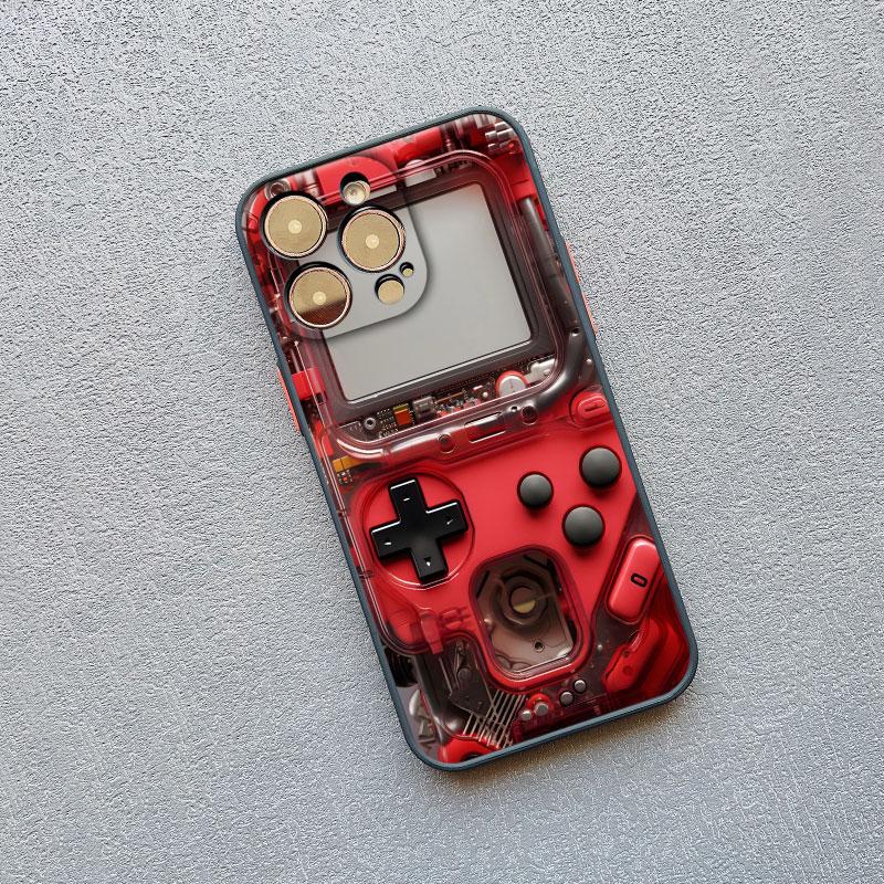 Technology Game Console 2D Printing Phone Case For IPhone 14 15 16 Pro Max Plus 11 12 13 Mini Pro Max XR XS X 7 8 SE2 Back Cover