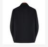 [Cashmere+Sheep Wool] Spring and Autumn Thick Wool Jacket Men's Solid Color Business Collar Cashmere Jacket