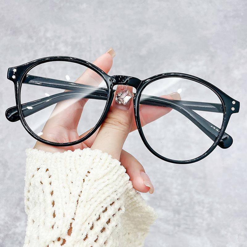 Women Ladies Fashion Round Myopia Glasses High Definition Transparent Eyeglasses Luxury Vintage Minus Diopter Near Sight Eyewear