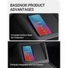 BASENOR 2026 Upgrade Center Console Wireless Charger Mat for 2024 2025 2026 Model 3 Highland Silicone Cover Wireless Charging Phone Pad [Proprietary