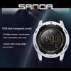 Sanda Multifunction Teen Sports Watch: Calorie Counter, Single Display, Pedometer, Waterproof.