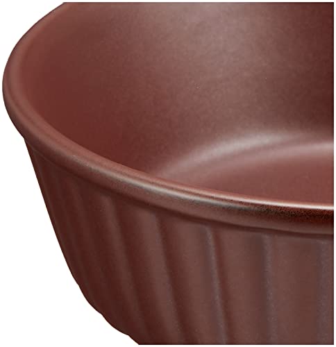 Reddish-brown, One-handed Gratin and Ajillo Pot, 15cm Diameter, Suitable for Direct Heat, Made In Japan, Mino Ware
