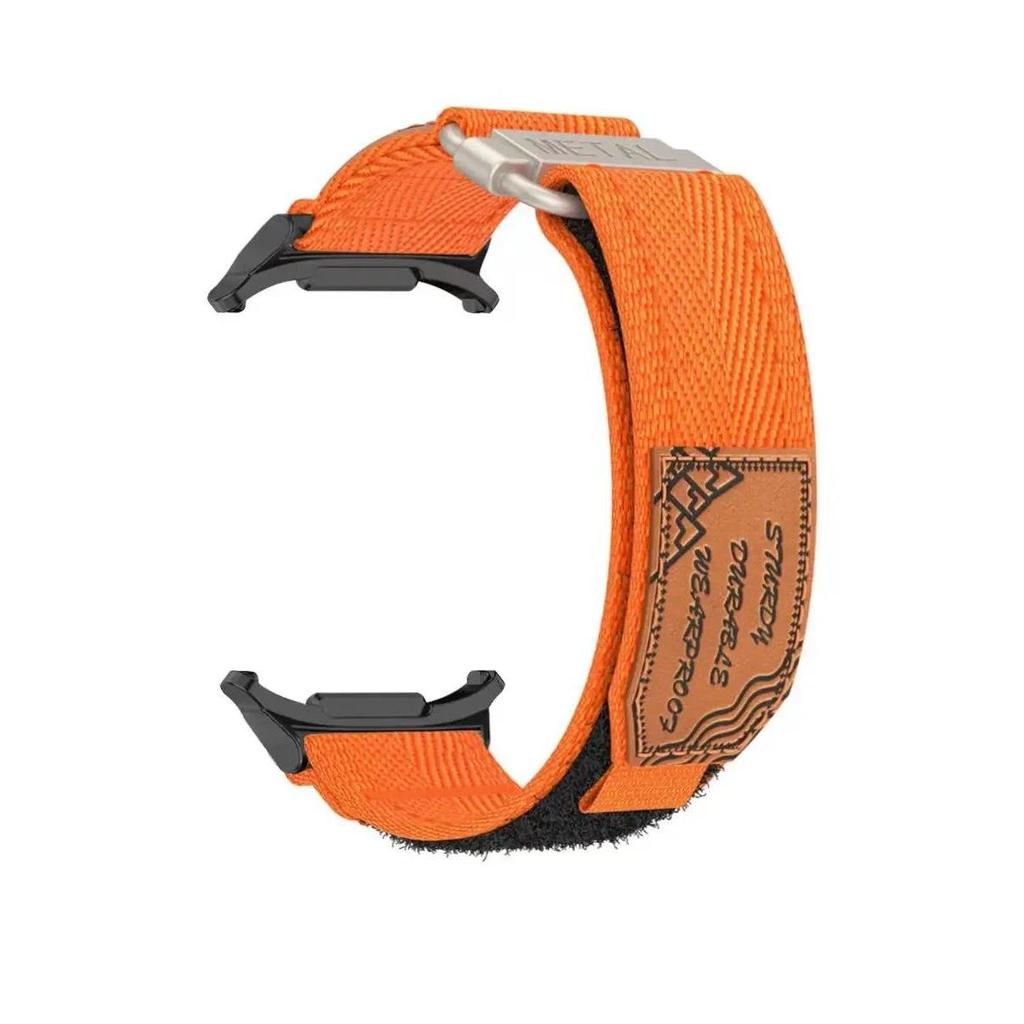 Galaxy Watch Ultra 47mm Cinturino Senza Spazi per Samsung Galaxy Watch Ultra 47mm Cinturino Nylon Loop Donna Uomo Fibbia Acciaio Inossidabile Cinturini