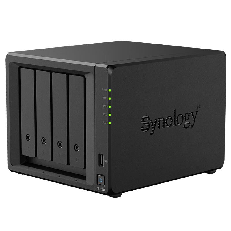 Synology DS425+ Quad-Core Four-Bay Diskless NAS