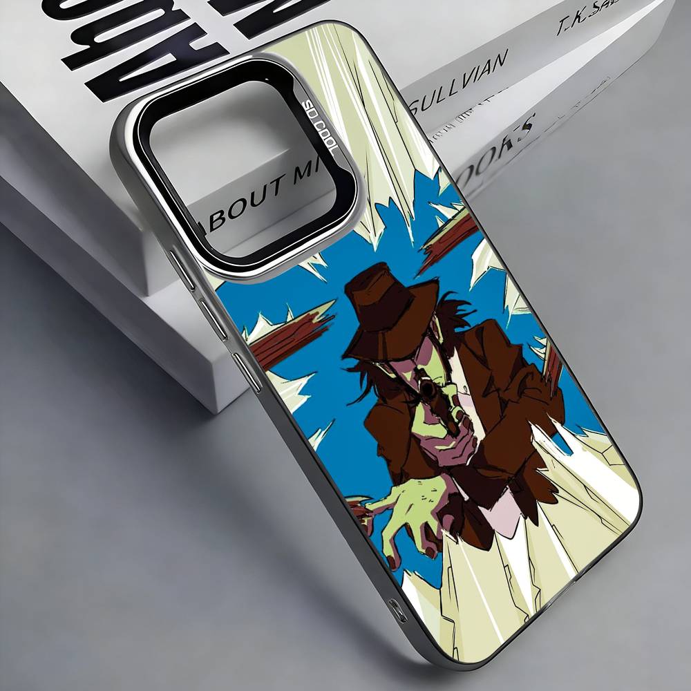 Anime L-Lupin The T-Third Phone Case For iPhone 17,16,15,14,13,12,11 Plus,Pro Max,Colored Silver Phone Case