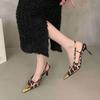 Fashion Bailamos 2025 Brand Women Sandal Fashion Mix Color Ladies Elegant Slingback Shoes Thin High Heel Outdoor Dress Pumps Shoes