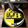 BSC YOUNG BOYS Polyester Carpet, Soft Indoor Mat for Office Chair, Living Room, Computer Desk - Decorative Home Office Rug Design
