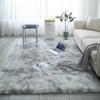 Cross-Border Minimalist Gradient Tie-Dye Long Pile Washable Carpet for Living Room, Bedroom, or Coffee Table.