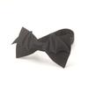Black Halloween Cravat PU Leather Men Necktie Simple Bat Bow Tie  Cosplay