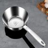 304 Stainless Steel Non-slip Water Ladle – Thickened Large Water Scooping Spoon for Kitchen Use