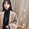 Fashion Versatile Autumn And Winter Long Snake Necklace Women'S Clothes Can Strip Length Sweater Chain