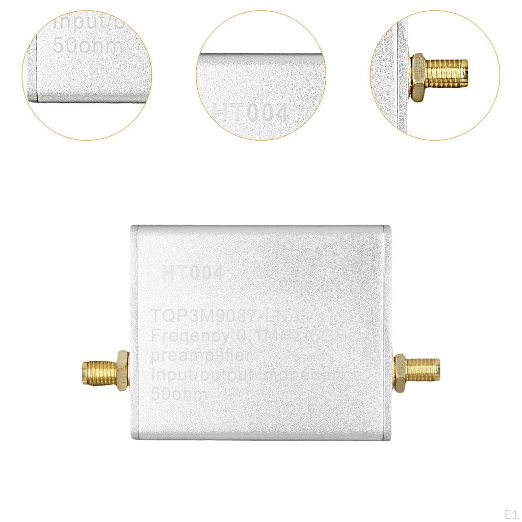 Low Noise Amplifier 5V 70MA Current SMA Female Connectors Power Preamplifier
