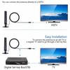 New Digital Tv Antenna Receiver Indoor And Outdoor High-Definition Digital Terrestrial Wave Hdtv Tv Antenna Supports Multiple Co