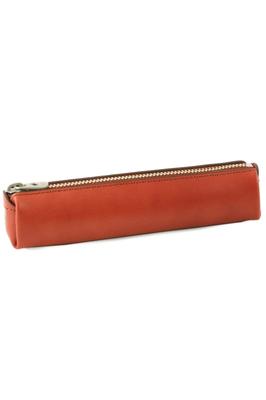 HERGOPOCH Genuine Leather Pen Case, 06 Series, Red, HG-06W-PEN-RD