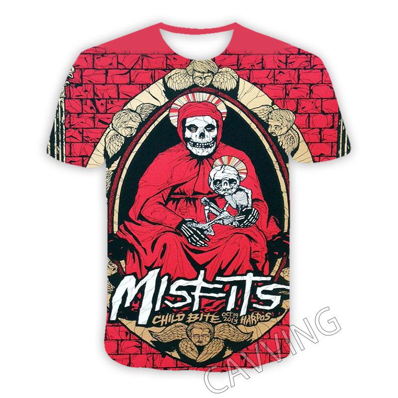 The Misfits Casual 3D Print T Shirt Women Men Summer O-neck Short Sleeve Fashion Tshirt Graphic Tees Cosplay Costume Tees