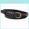 Minimalist Ladies Dress Belt With Alloy Buckle And Punch Holes For Office And Daily Wear