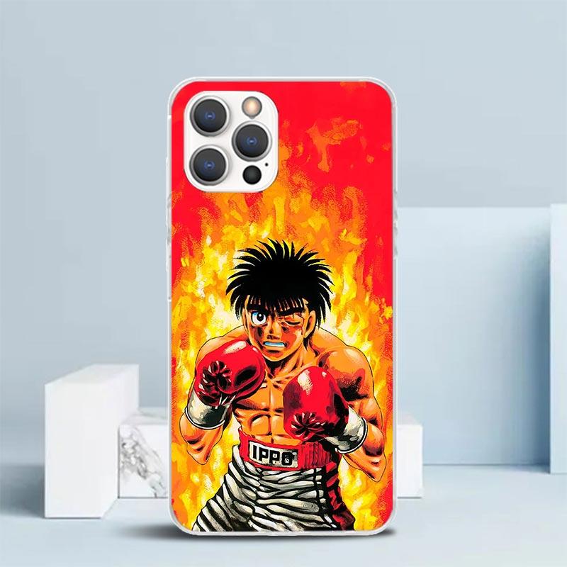 Hajime No Ippo Comics Soft Cover for iPhone 16 17 Air 15 14 Pro Max 16E Phone Case 13 Mini 12 11 7 SE 8 Print Pattern Fit Cases