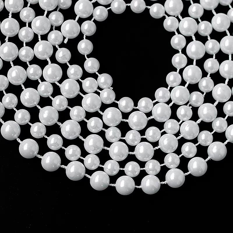 1-Meter Pearl Chain: DIY Baking, Floral, Bouquet Decoration, Adjustable To 8MM/10MM