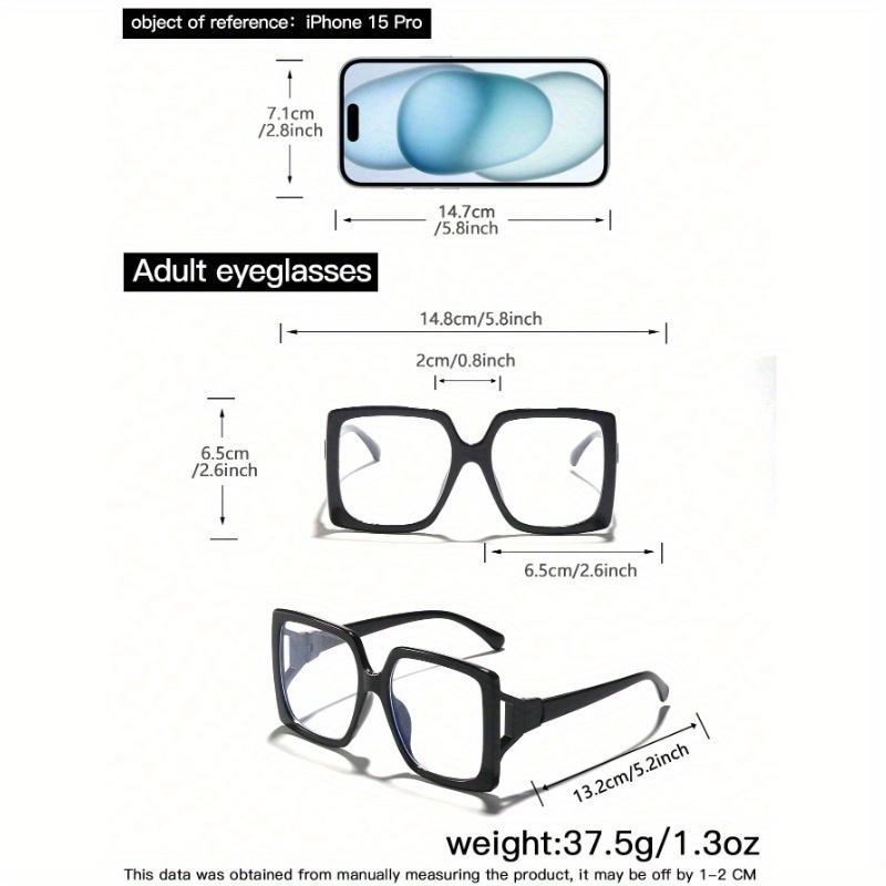 Women's Acrylic Bohemian Casual Cat Eye Fashion Glasses for Daily Reading and Work Commuting