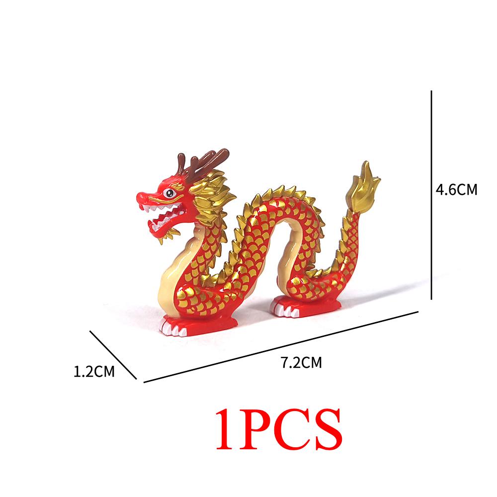 The Zoo Model African Elephants Camel Deer Crocodile Leopard Animal Building Blocks Educational Games Figure Brick Toys Kid B03