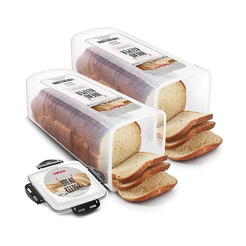 1PC Bread Preservation Box Toast Storage Box Bread Storage Dispenser Household Kitchen Supplies Storage Container